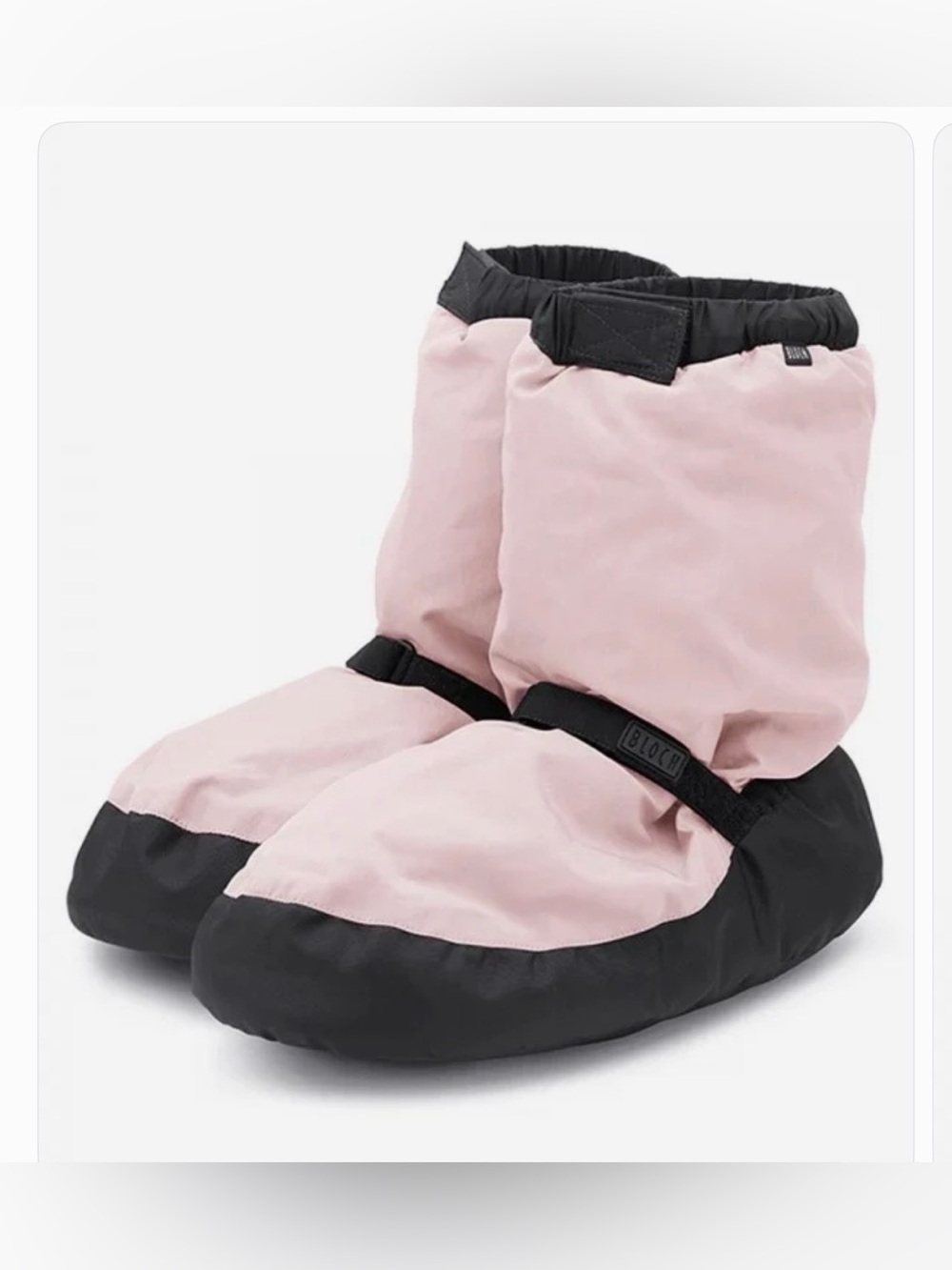 Women's Bloch dance warm up bootie in candy pink size XL